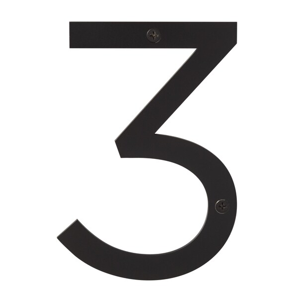 Sure-Loc Hardware Sure-Loc Hardware Stainless Steel House Number, 6, No. 3, Vintage Bronze HNSS6-3 11P - main